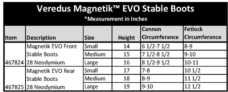 Veredus Magnetik Stable Boots